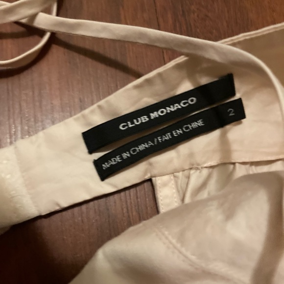 Club Monaco pale pink hauler dress size 2 bra back - Picture 3 of 5